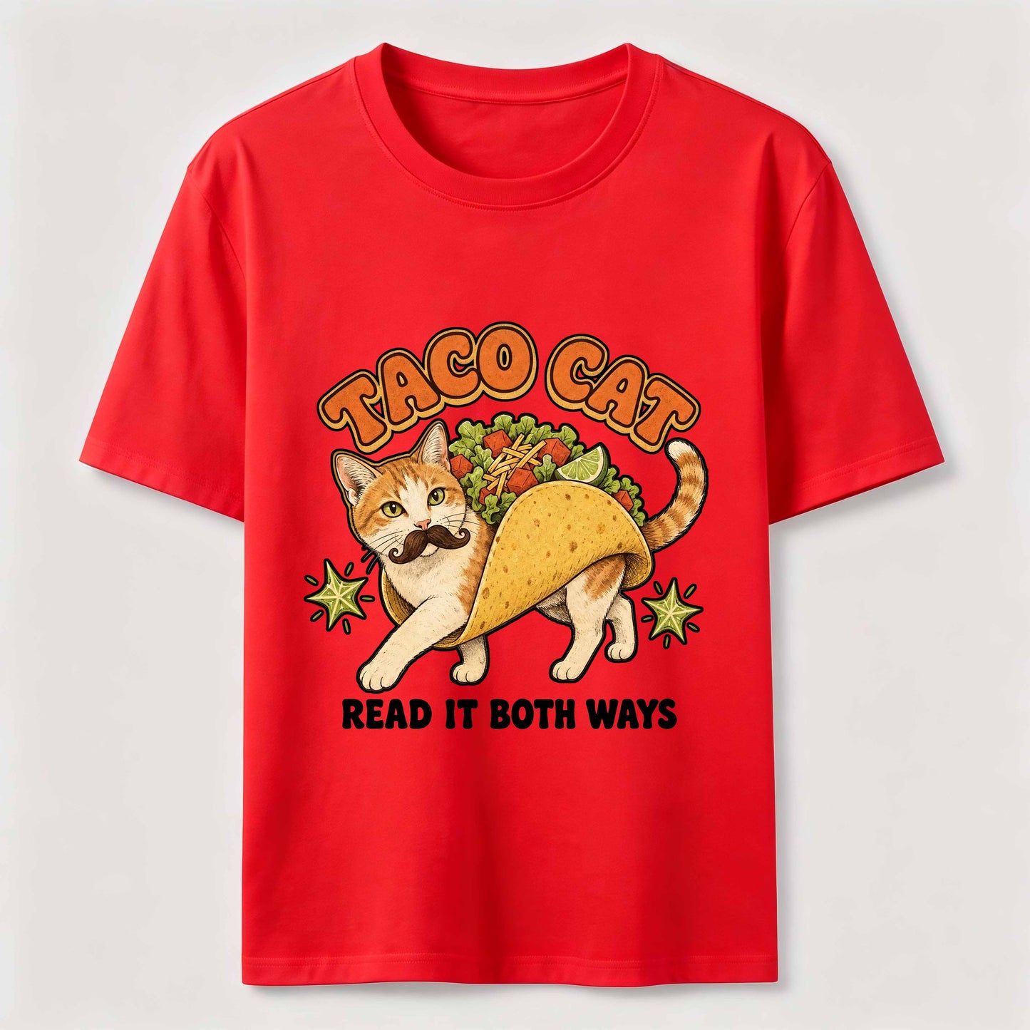 Palindrome Taco Kitty Tee