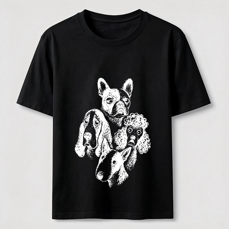 Blue Dog Squad Graphic Tee
