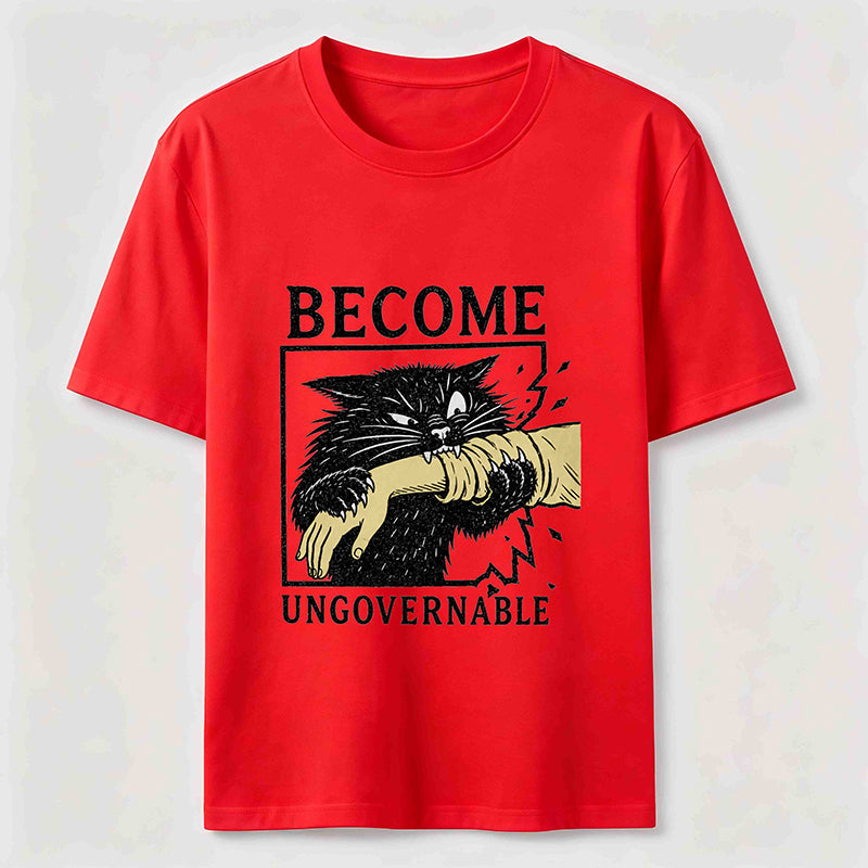 Become Ungovernable Chaotic Cat T-Shirt