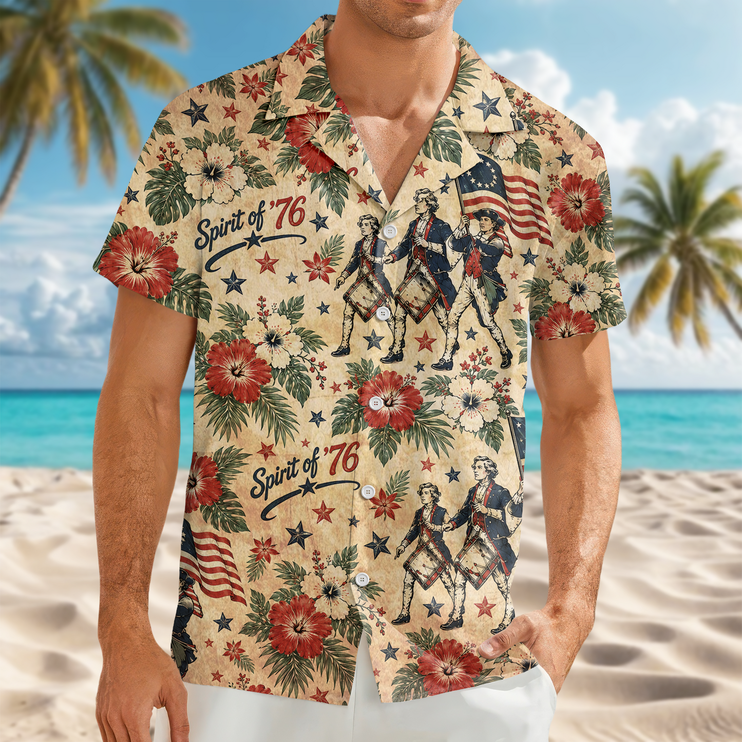1776–2026 Patriotic 250 Years of America Celebration Hawaiian Shirt CH07 911712