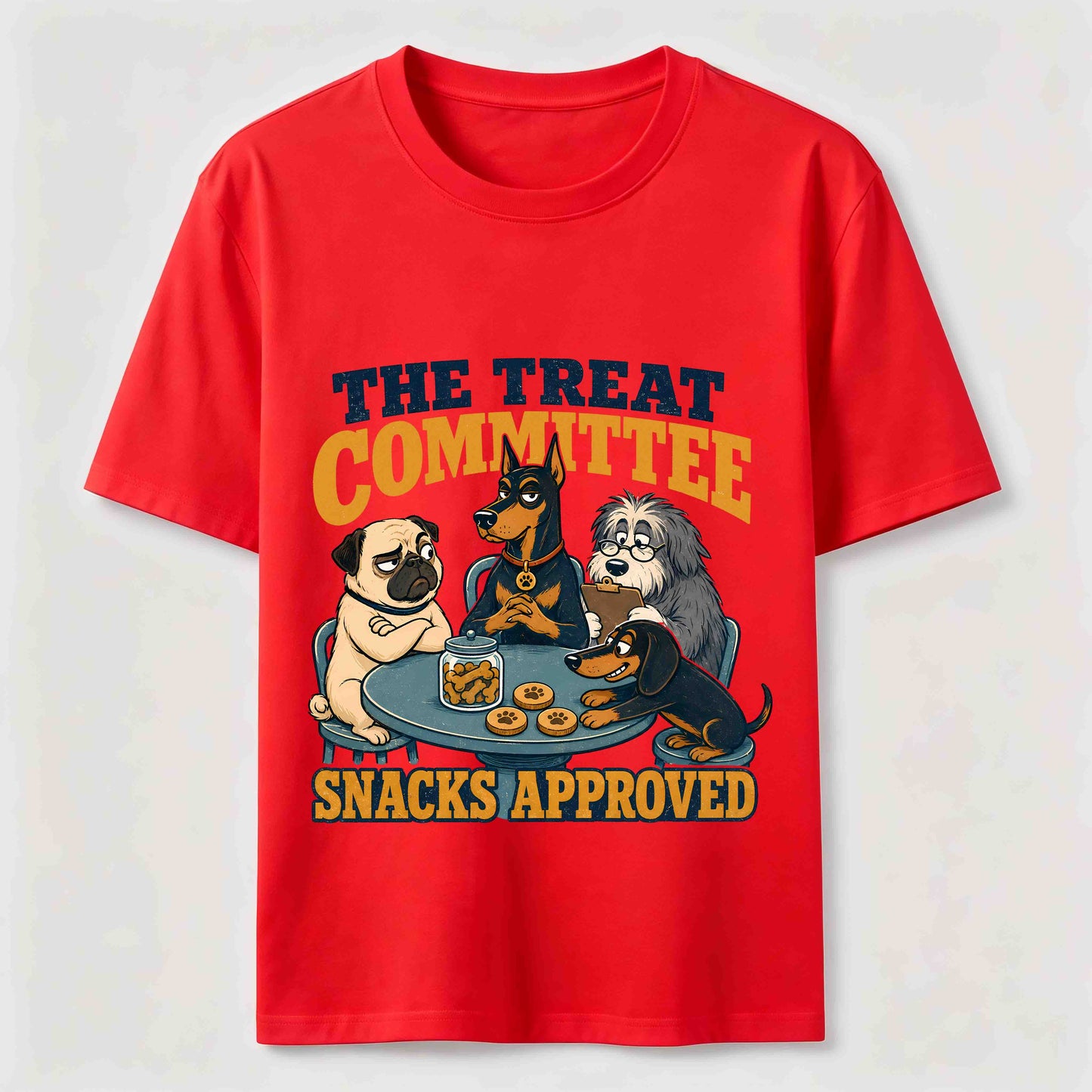 Treat Committee Dog Tee
