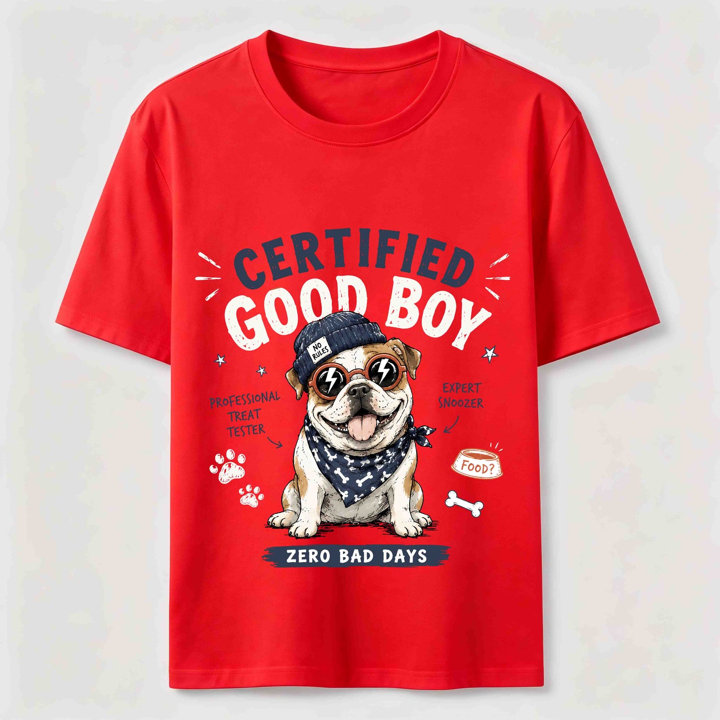 Certified Good Boy Dog Tee