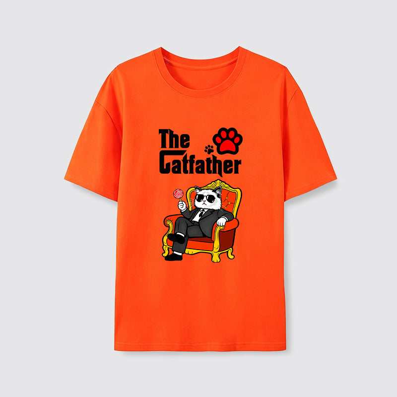 The Catfather Boss Mode Cat T-Shirt