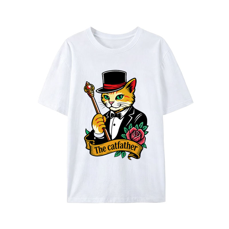 The Cat Father Shirt, Catfather Tshirt, Best Cat Dad Ever T-Shirt