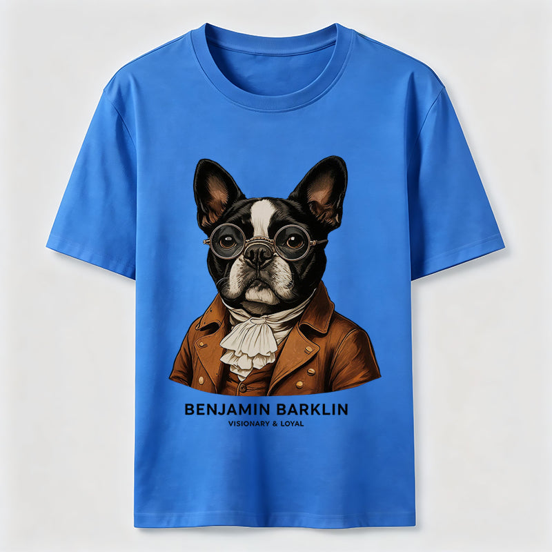 Benjamin Barklin Boston Terrier T-Shirt