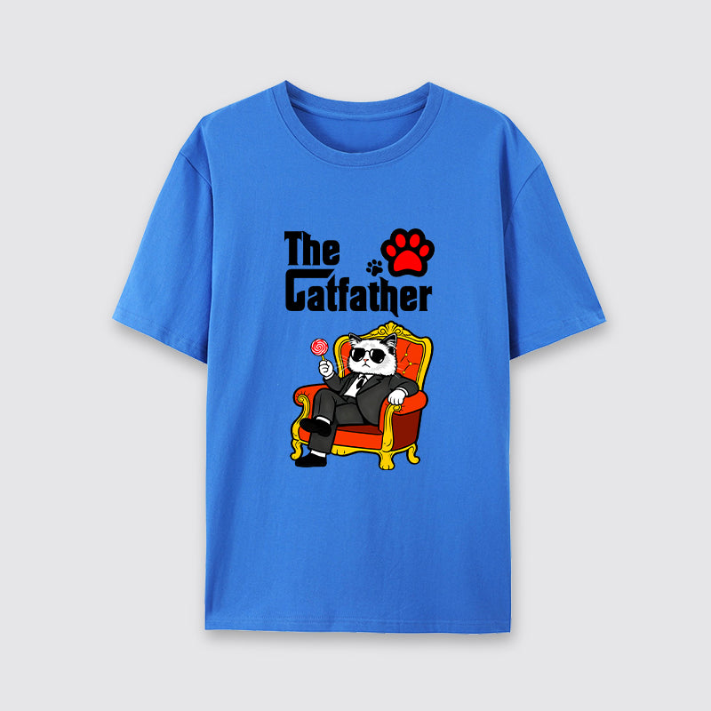 The Catfather Boss Mode Cat T-Shirt