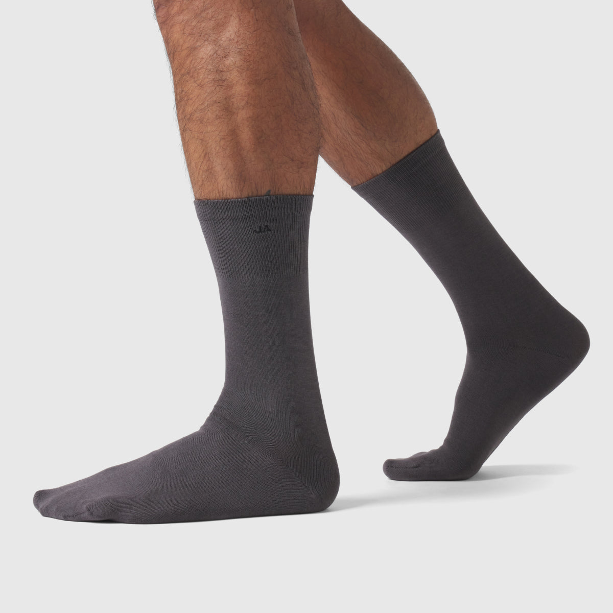 Anytime Socks -- Charcoal Gray