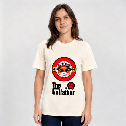 The Catfather Poker Face Cat T-Shirt