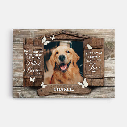 There Was Love So Much Love - Personalized Canvas / Poster | Gifts for Dog Lovers