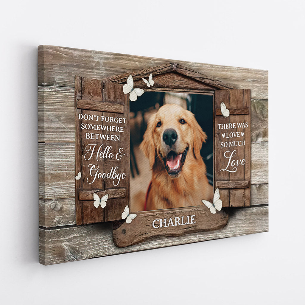 There Was Love So Much Love - Personalized Canvas / Poster | Gifts for Dog Lovers