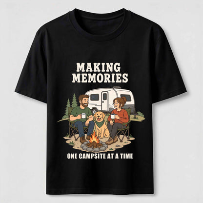 Making Memories Camping with My Dog T-Shirt