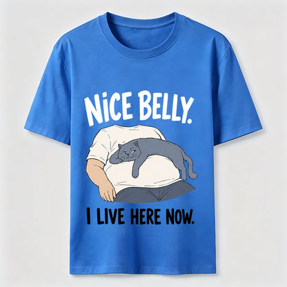 Belly Tenant Cat T-Shirt