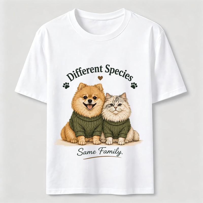 Different Species Same Family T-Shirt