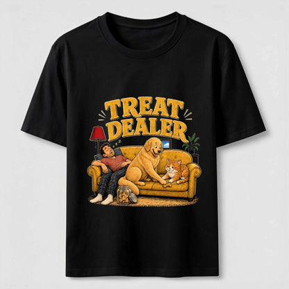 Funny Dog & Cat Parent Graphic Tee for Pet Lovers