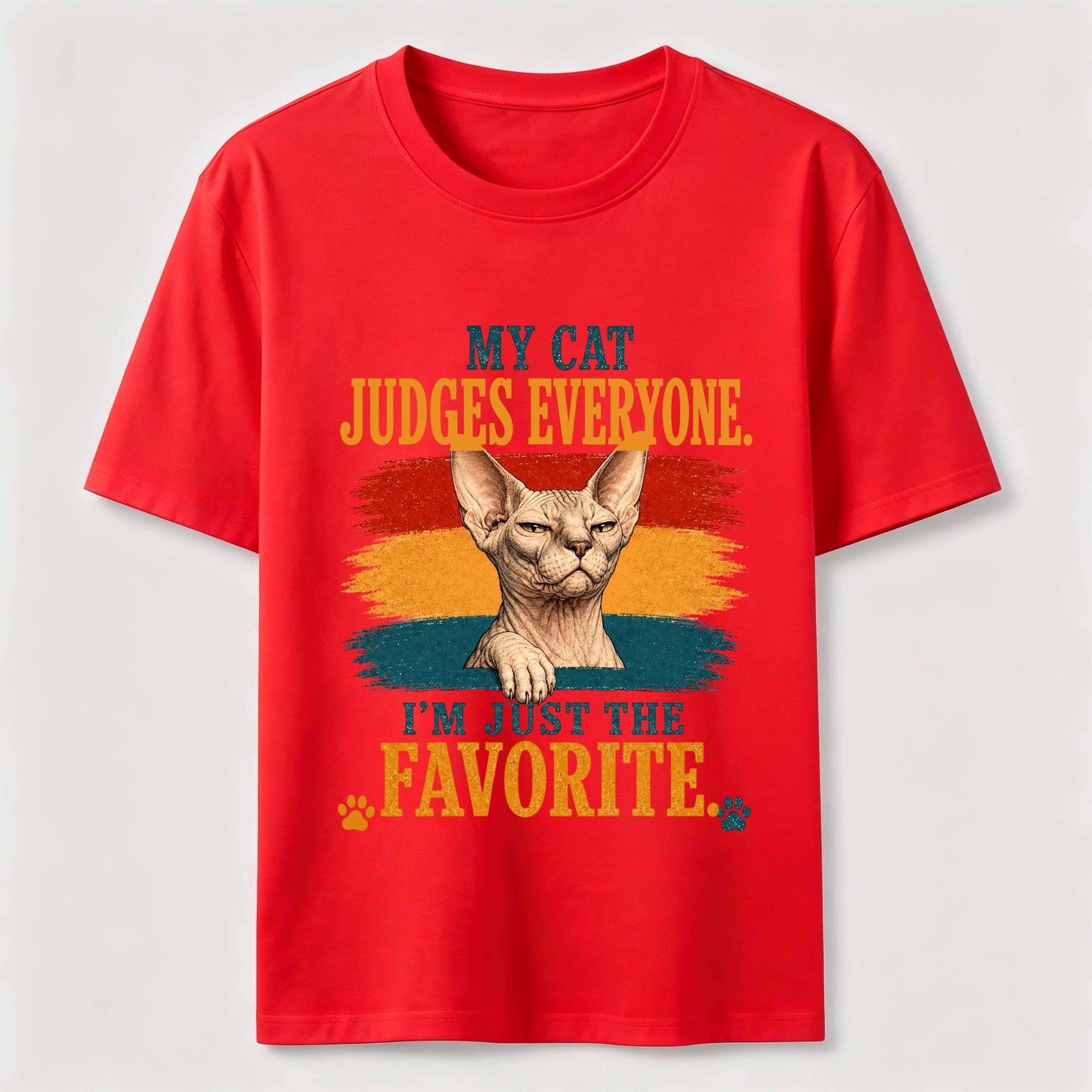 My Cat Judges Everyone Tee