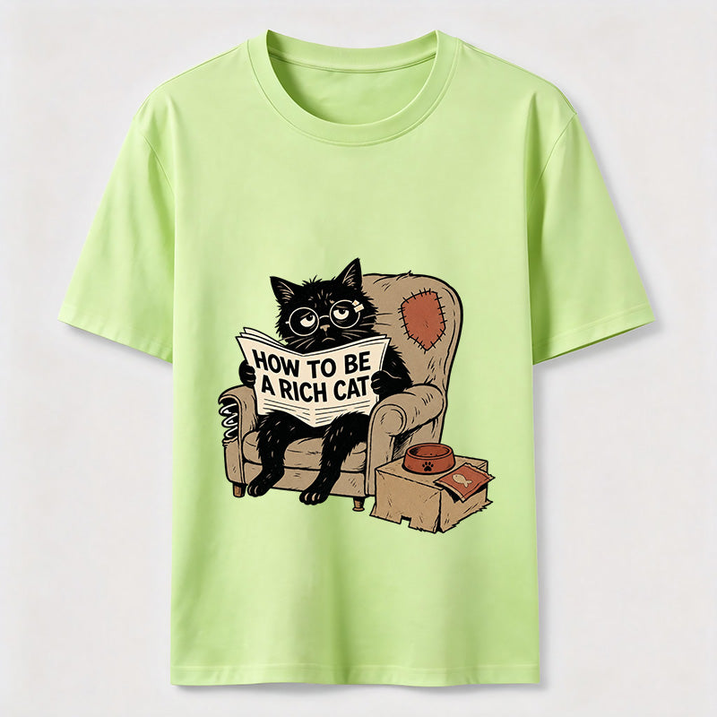 How to Be a Rich Cat T-Shirt