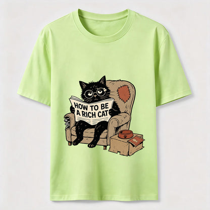 How to Be a Rich Cat T-Shirt
