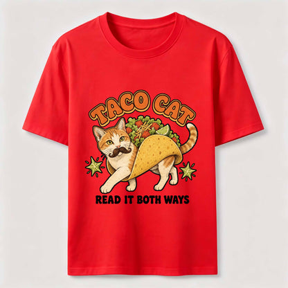 Palindrome Taco Kitty Tee