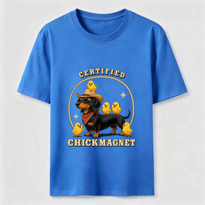 Certified Chick Magnet Dachshund T-Shirt