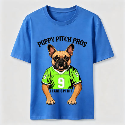 Team Spirit French Bulldog Athletic T-Shirt