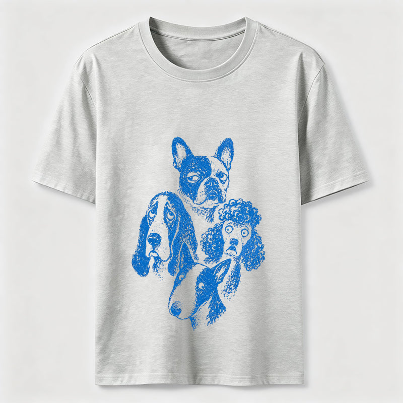 Blue Dog Squad Graphic Tee