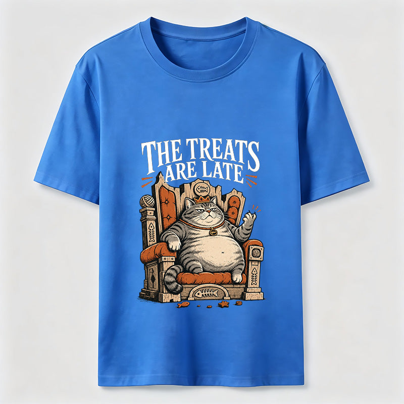 The Treats Are Late Cat Tee