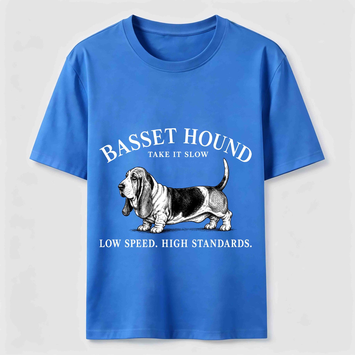 Take It Slow Basset Hound Tee