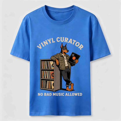 Classic Vinyl Dog Shirt Music & Pet Lover T-shirts