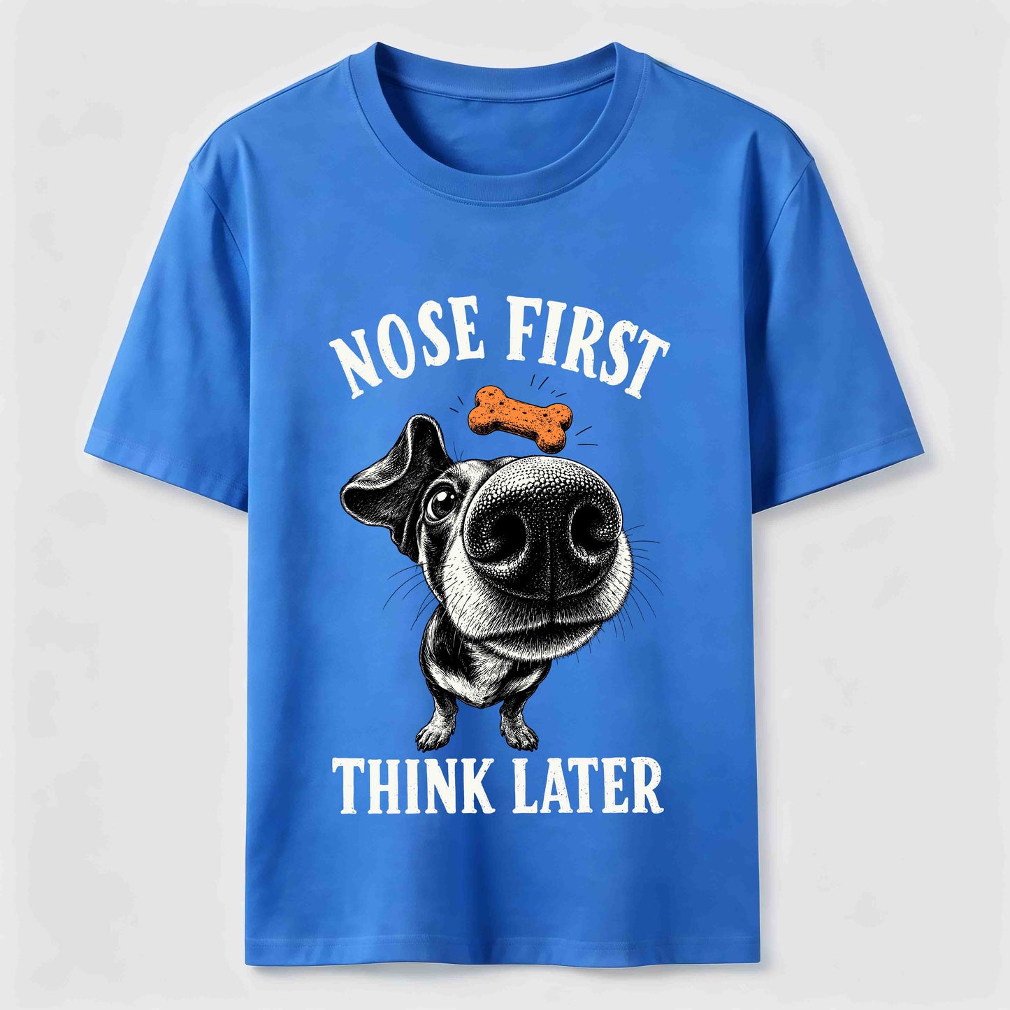 Nose First Dog Tee