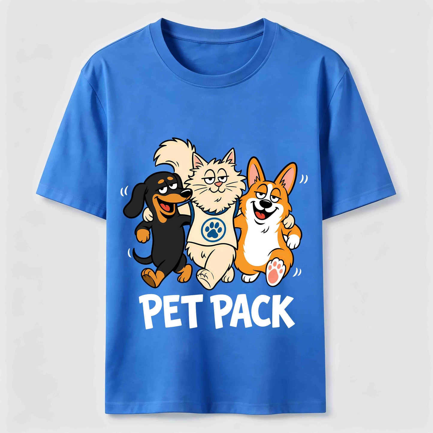 Pet Pack Dog And Cat Tee