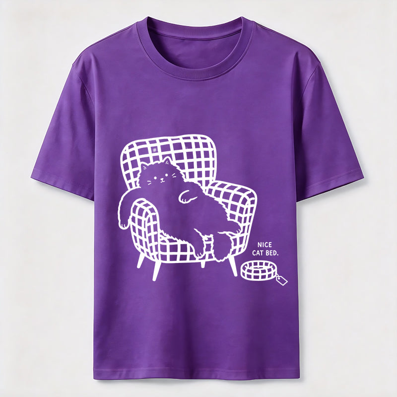 Reserved For The Lazy Cat Lover Graphic Tee