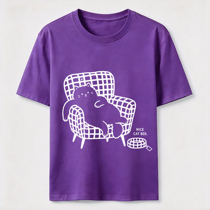 Reserved For The Lazy Cat Lover Graphic Tee
