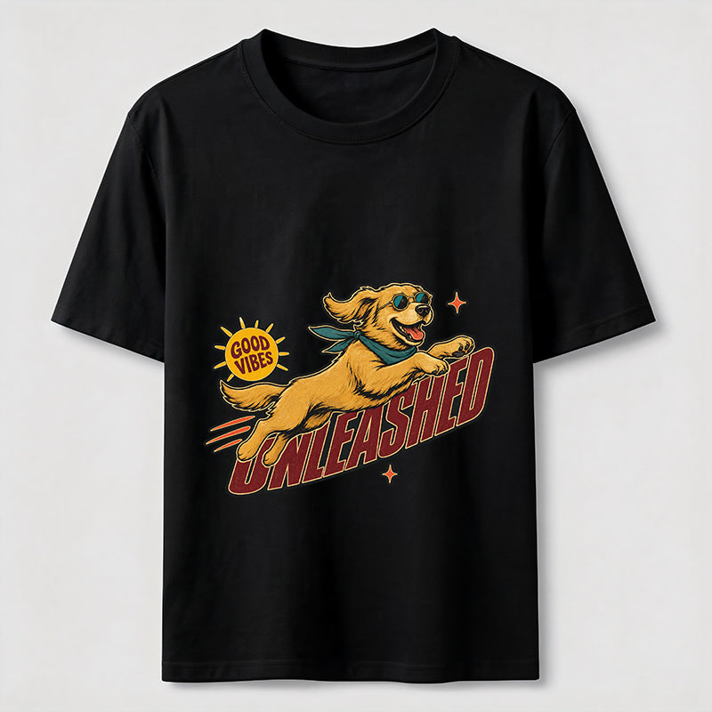 Golden Retriever Unleashed Tee