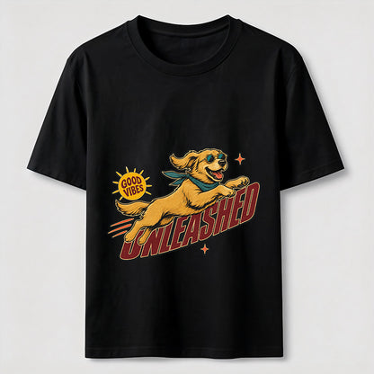 Golden Retriever Unleashed Tee