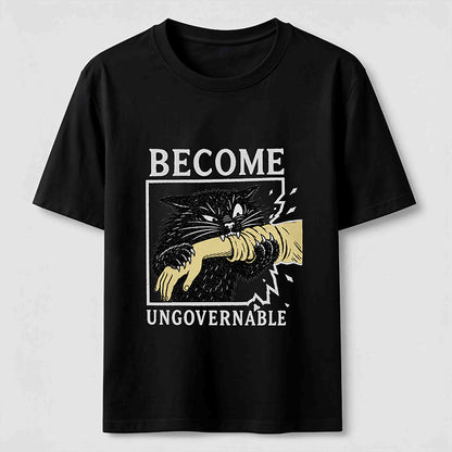 Become Ungovernable Chaotic Cat T-Shirt