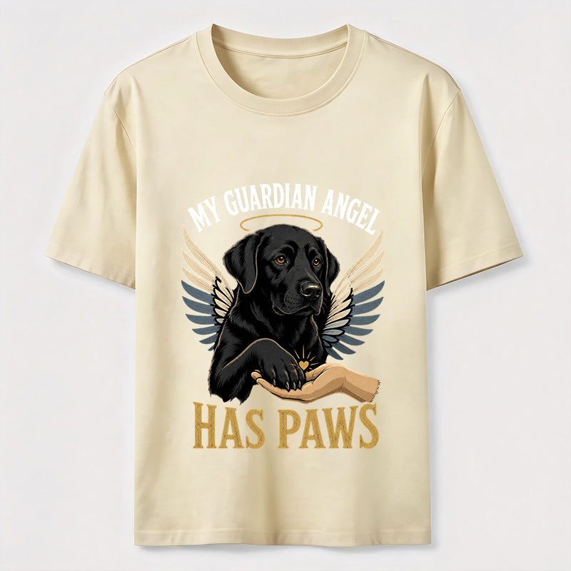 My Guardian Angel Has Paws T-Shirt