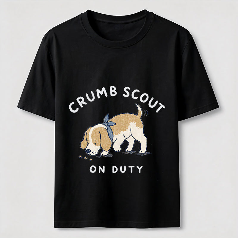 Crumb Scout On Duty Dog Tee