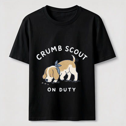 Crumb Scout On Duty Dog Tee