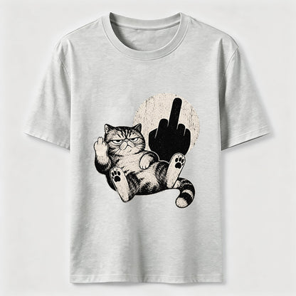 Unbothered Cat Attitude Tee