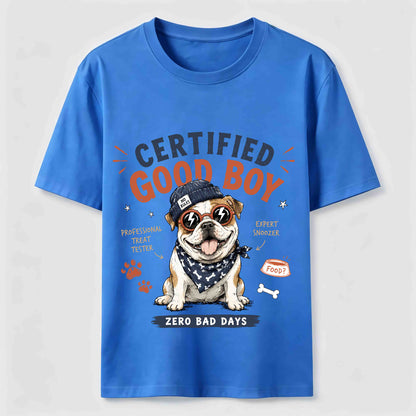 Certified Good Boy Dog Tee