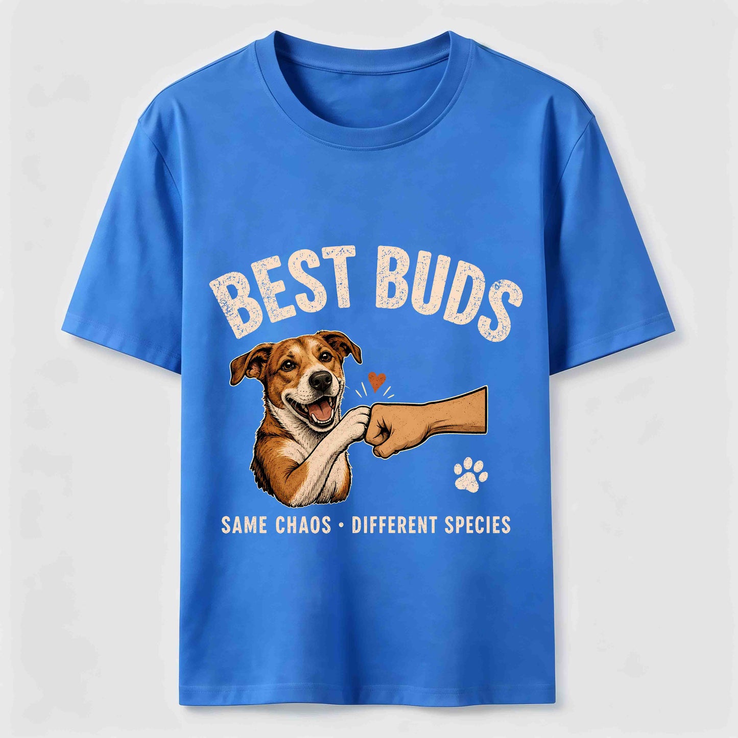 Best Buds Same Chaos Funny Dog T-Shirt
