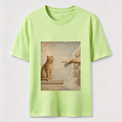 Creation Of Cat Art Tee