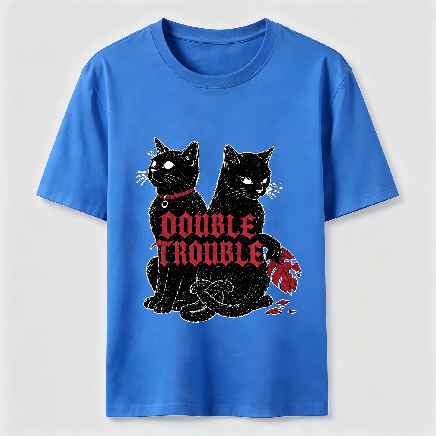 Double Trouble Black Cat Tee