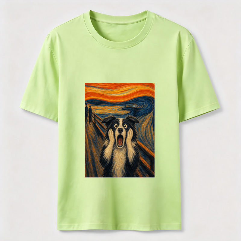 Scream Dog Art Graphic Tee