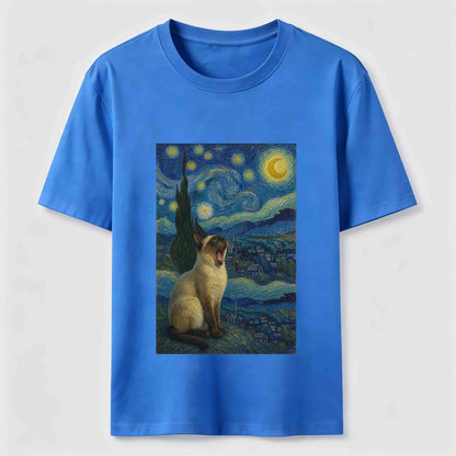 The Cat Who Recreated Starry Night