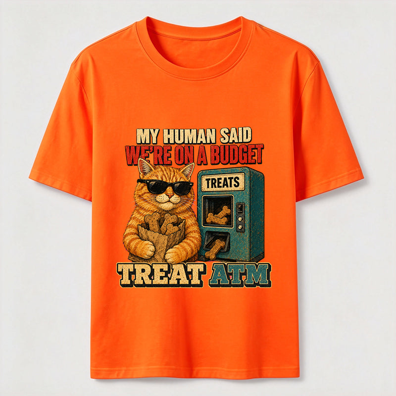 Cat Treat Dispenser Humor T-Shirt