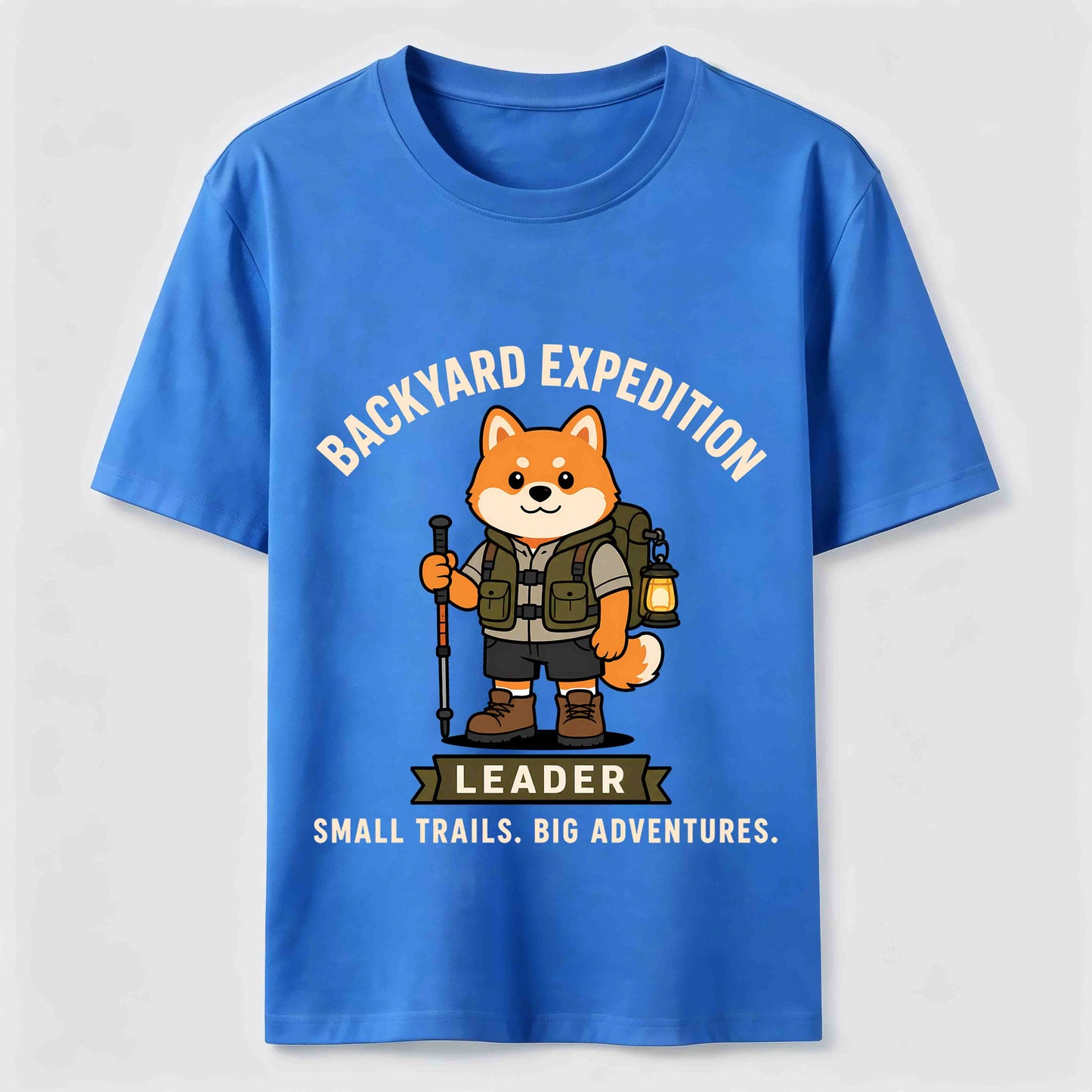 Shiba Inu Explorer Tee Outdoor Dog Lover T-Shirt