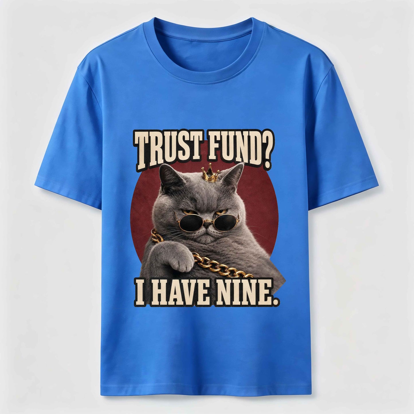 Trust Fund Nine Lives Cat Tee