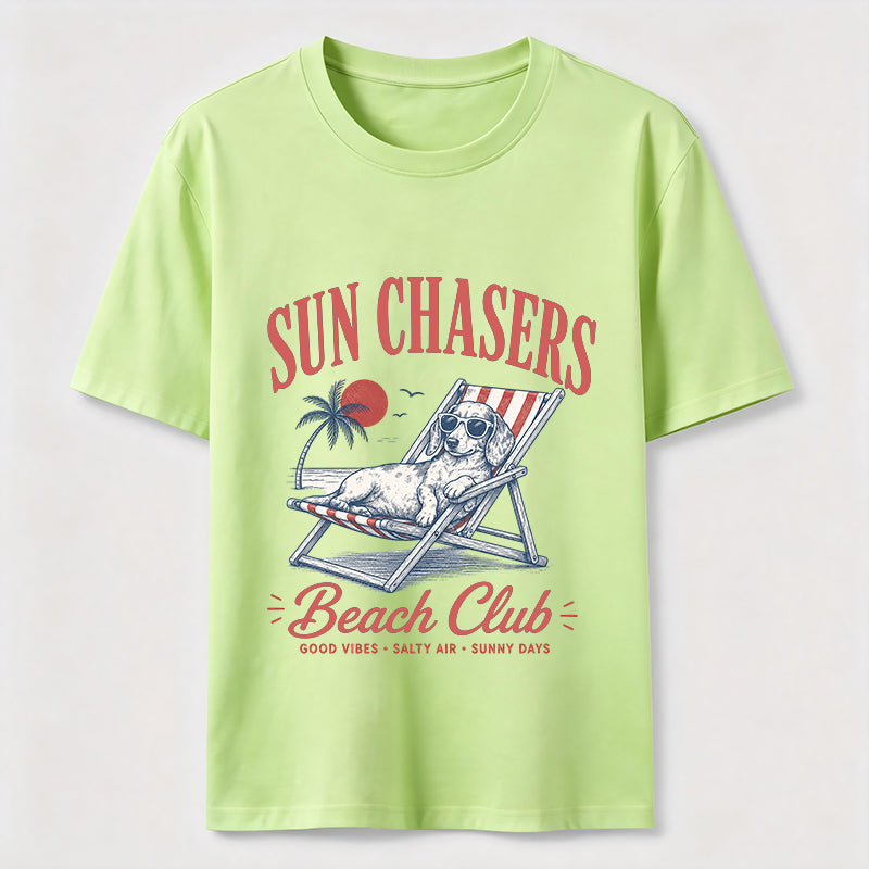 Sun Chasers Beach Dog Tee