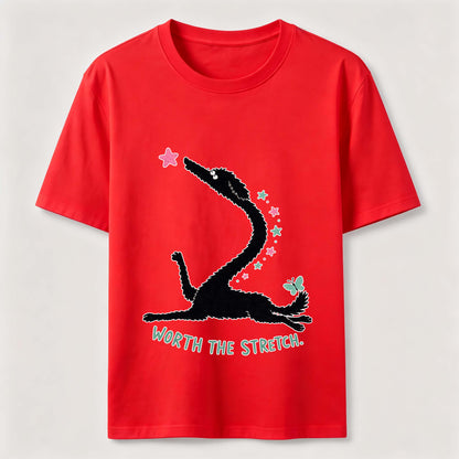 Worth The Stretch Dog Tee